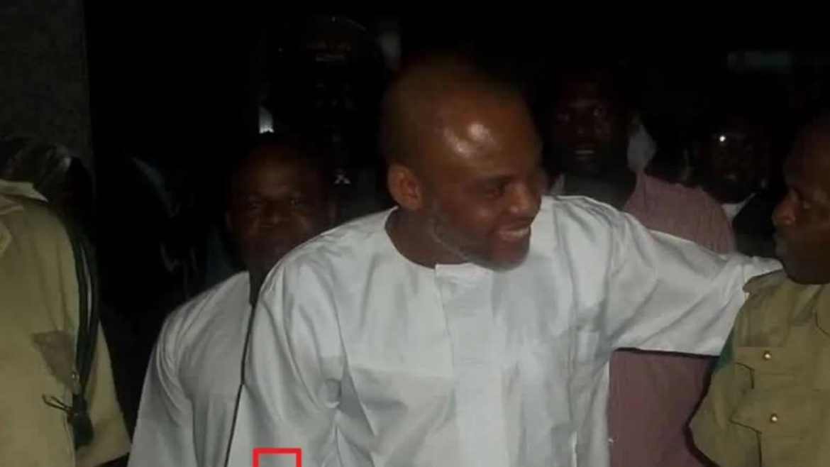 nnamdi kanu inside prison