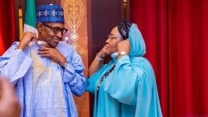 aisha and late president buhari