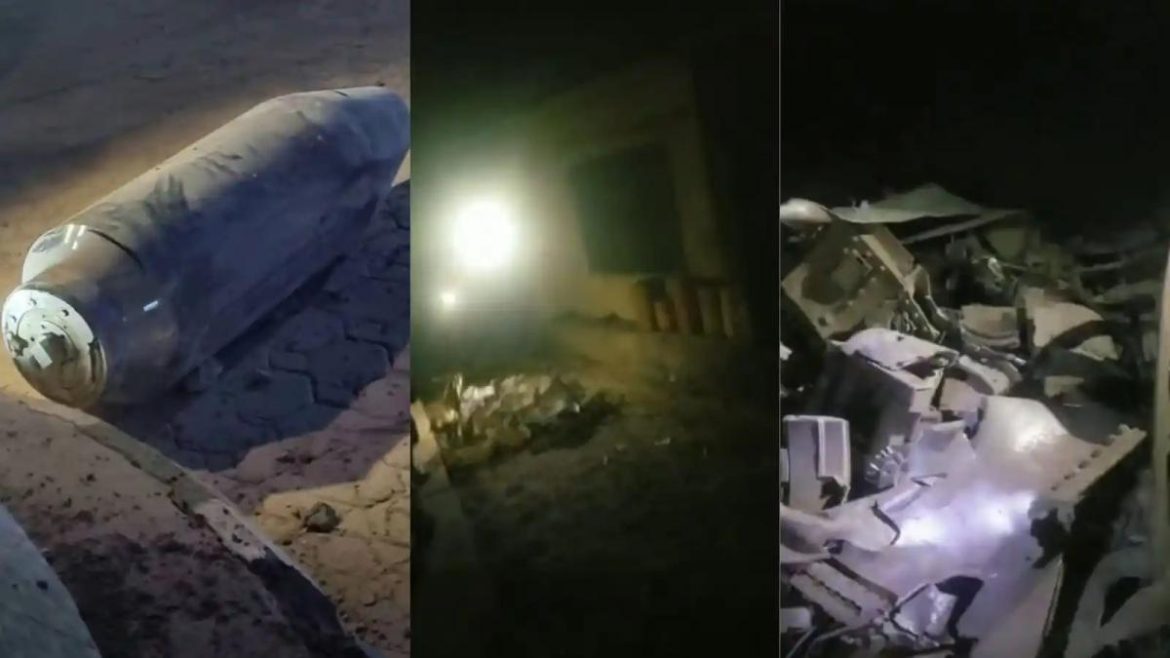 drone bomb attack in offa