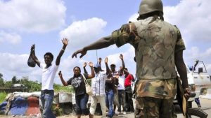 military checkpoint in nigeria