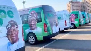 tinubu renewed hope campaign vehicles